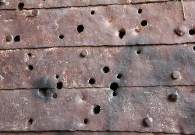 Damascus Gate/bullet holes