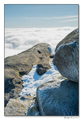 Above the clouds