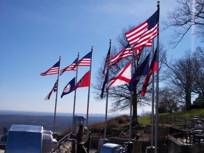 HIGH FLAGS FLYING 