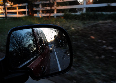 Life in the rear view mirror