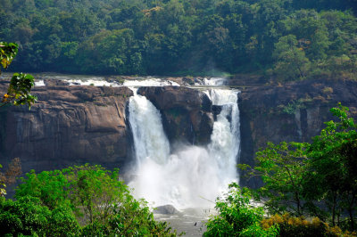 Athirappilly Water Falls, Mighty Falls