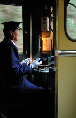 The Zen Old Train Conductor