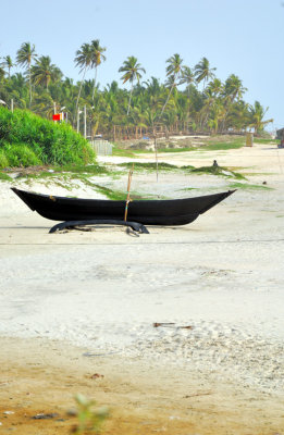 Traditional Boat on Beach