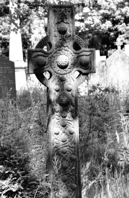 The Celtic Cross B&W