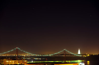 Tagus Bridge at Night