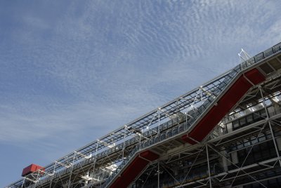 September 2006 - Sky and Centre Pompidou 75003
