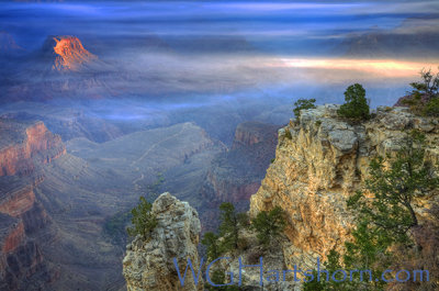 Grand Canyon Sunrise Fog