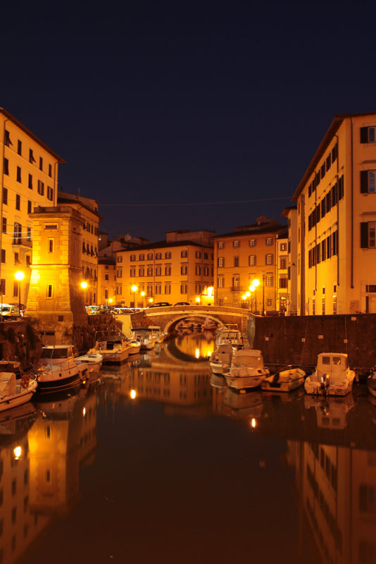 Notturno nel quartiere Venezia
