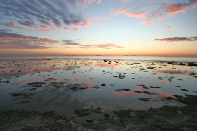 Tramonto agli scogli dell'Accademia