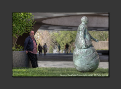 2013 - Ken Barichello - Hirshhorn Museum of  Modern Art Sculpture Garden - Washington DC, USA