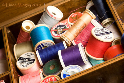 23rd February 2013 - brightly coloured threads