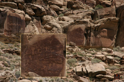 Petroglyph 1 (with detail)