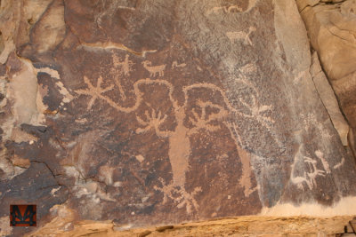 Petroglyph 5 - Antennae Man