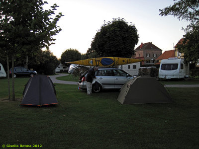 Camp, halfway Brittany