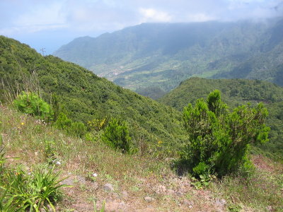 Looking north from encumeada