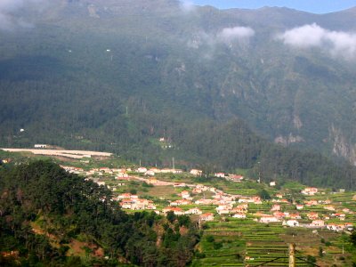 View across the valley
