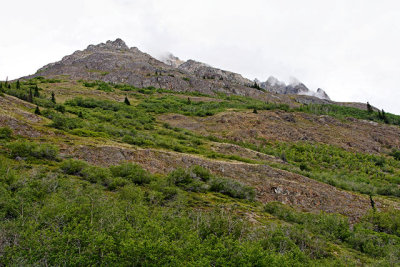 Near Tagish Lake, on the Klondike Highway