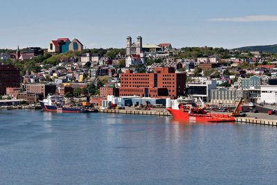St. Johns, across the harbour from Signal Hill