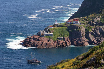 Fort Amherst, at the entrance to St. Johns Harbour
