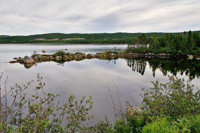 On Hiway 320, north of Gambo