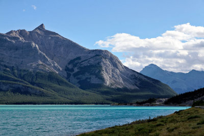 Mount Michener, overlooking Abraham Lake