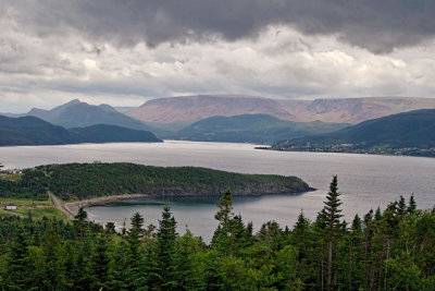 Overlooking Norris Point, with Woody Point & Tablelands in the background