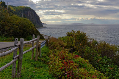 View west of La Martre