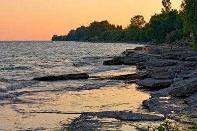 Lake Ontario at dusk