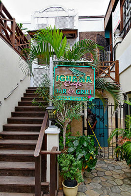 Iguana Cafe Bar & Grill, off Bay Street