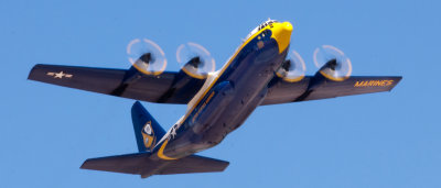 Fat Albert and the USN Blue Angels