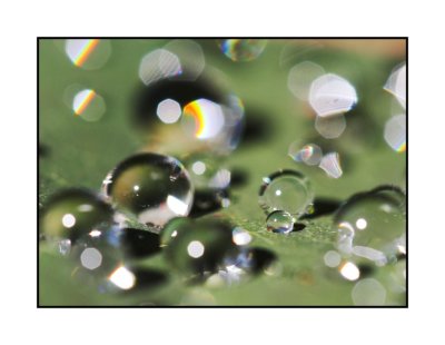 glass droplets