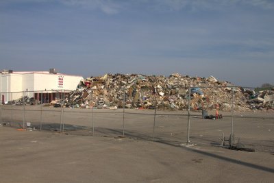 18.  The second such major pile by the Acme and the movie theater.