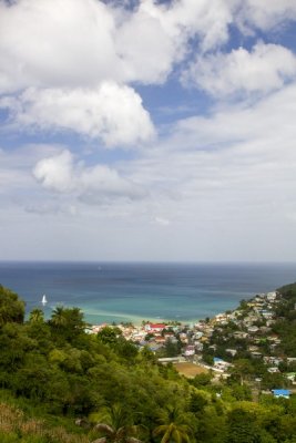 15.  Canaries fishing village on St Lucia.