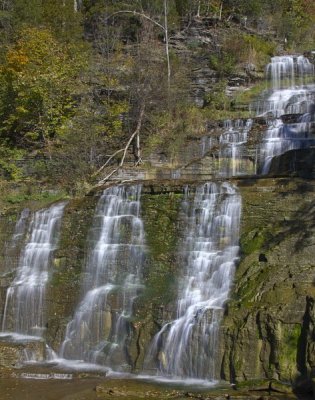 24.  Hector Creek Falls.