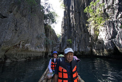 Thru hole into lagoon two, Twin Lagoon