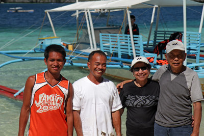 Crew and passengers