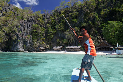 Push off, Atwayan Beach
