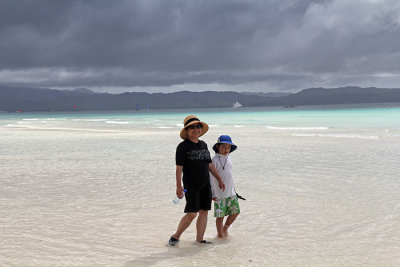 Walking, White Beach, Boracay