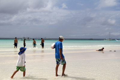 Walking, White Beach, Boracay