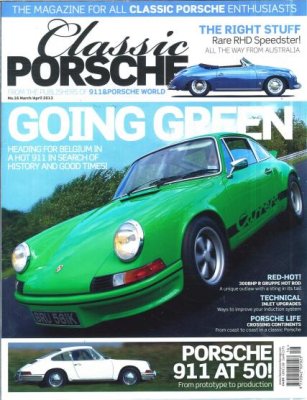 2013Feb Classic Porshe Magazine Article on Sloop Kurt Zimmerman