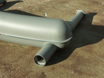 911R 911 RS Exhaust Muffler Reproduction - Photo 2