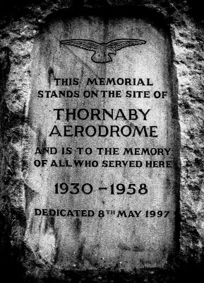 Inscription Upon Thornaby Aerodrome Memorial