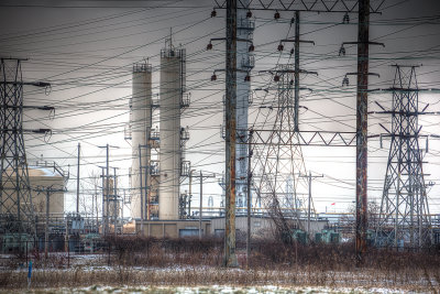 The Industrial Side of Niagara Falls, NY