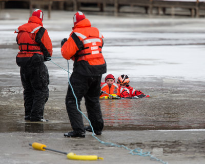 U.S. Coast Guard Rescue Drill