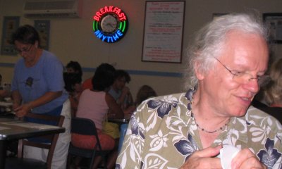 vince at the maine diner