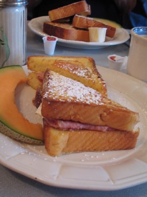 french toast brie and ham