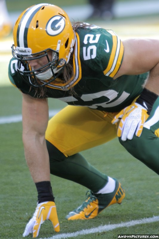 Green Bay Packers LB Clay Matthews