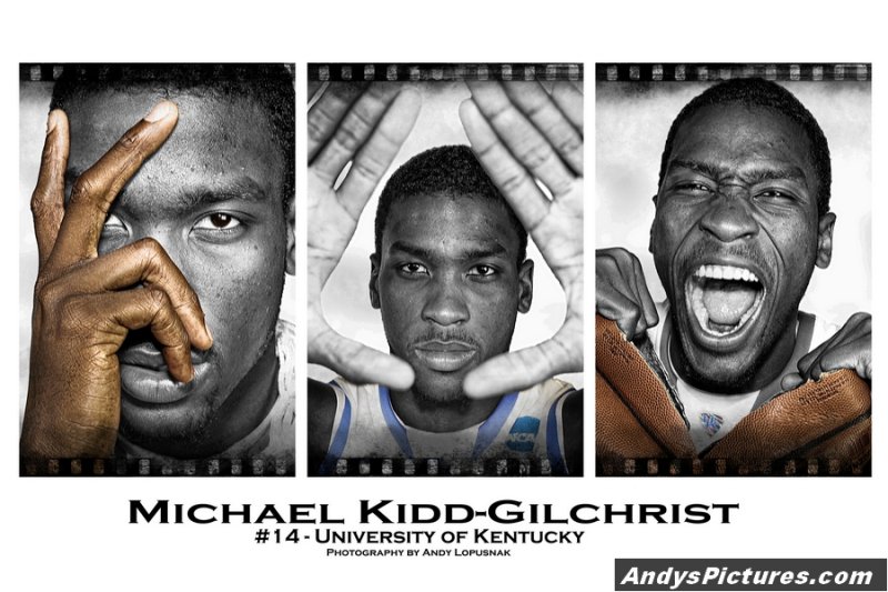 Kentucky Wildcats forward Michael Kidd-Gilchrist