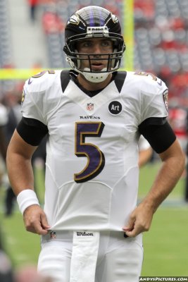 Baltimore Ravens QB Joe Flacco