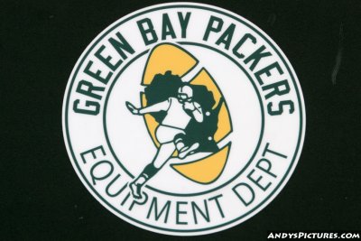 Green Bay Packers Equipment Department logo 